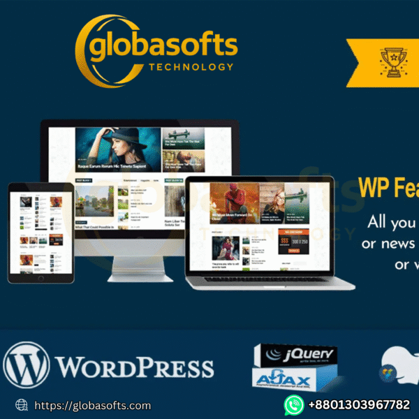 🔥 WP Featured News Pro – ওয়ার্ডপ্রেসের জন্য কাস্টম পোস্ট লিস্টিং প্লাগইন